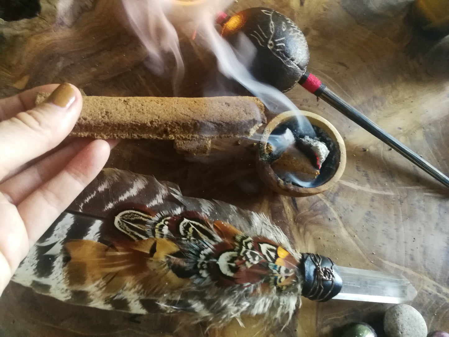 Handmade Incense Plank || Prayer