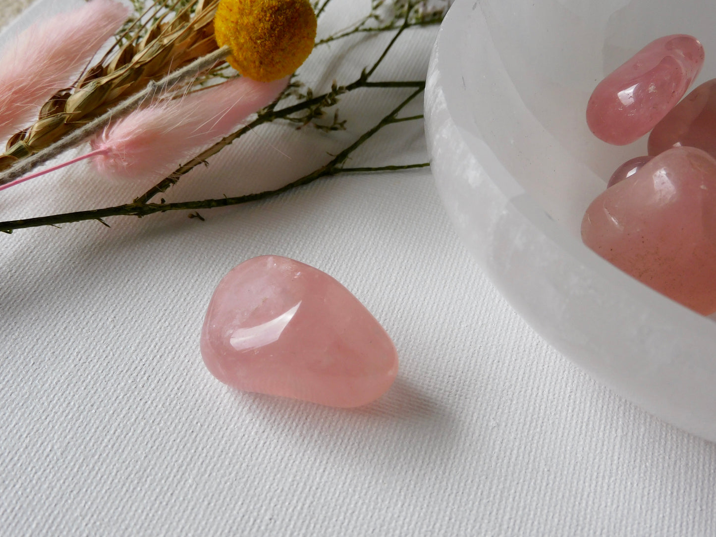 Rose Quartz Tumble || Unconditional Love