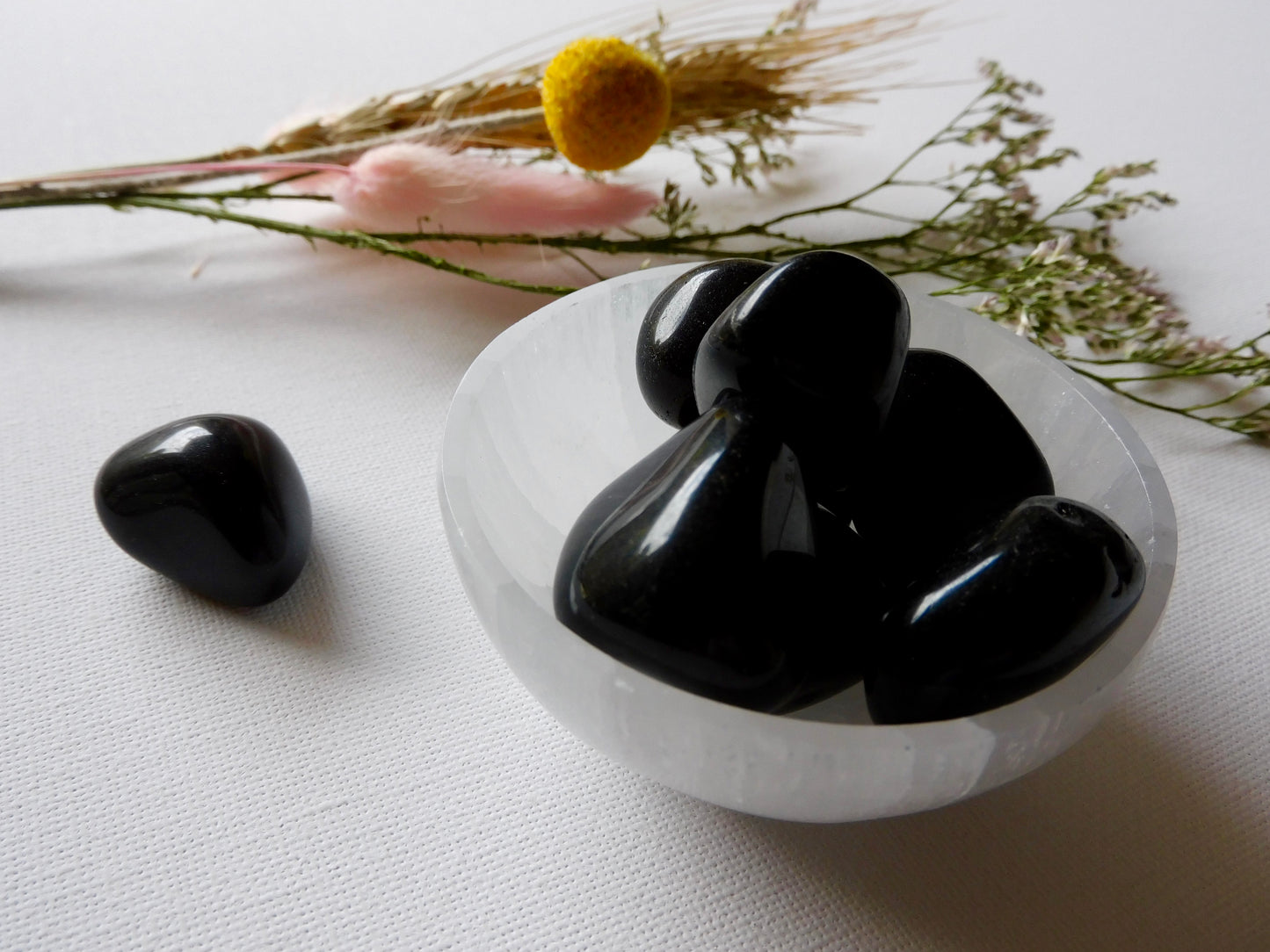 Black Obsidian Tumble || Healing
