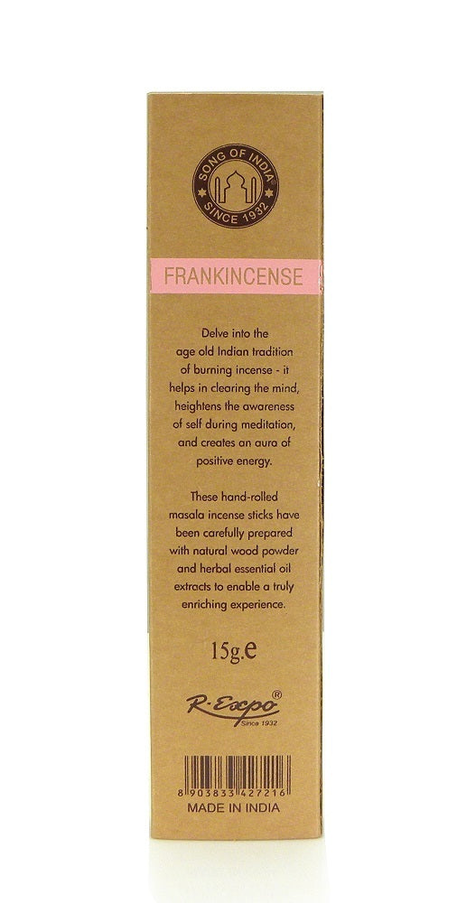 Organic Goodness - Frankincense // Organic Masala Incense 15g box