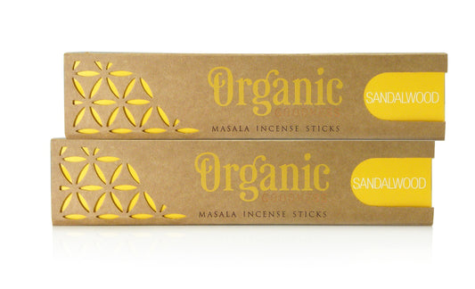 Organic Goodness - Sandalwood // Organic Masala Incense 15g box
