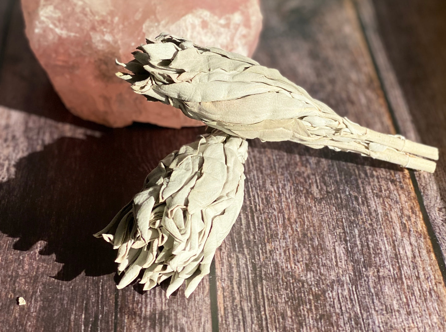 White Sage Wand || Small Smudge Bundle (Pack of 2)