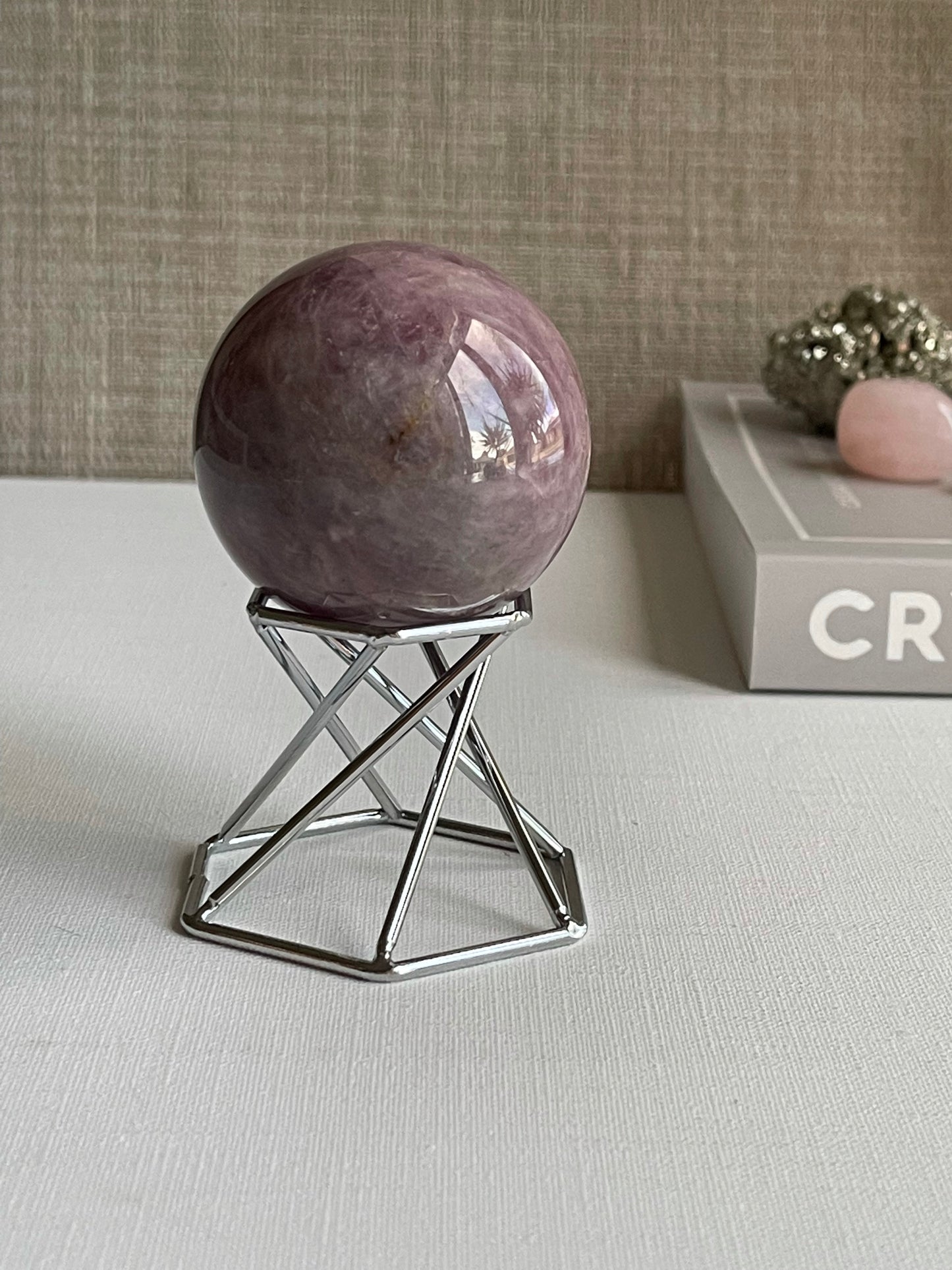 Metal Sphere Stand || Hexagon