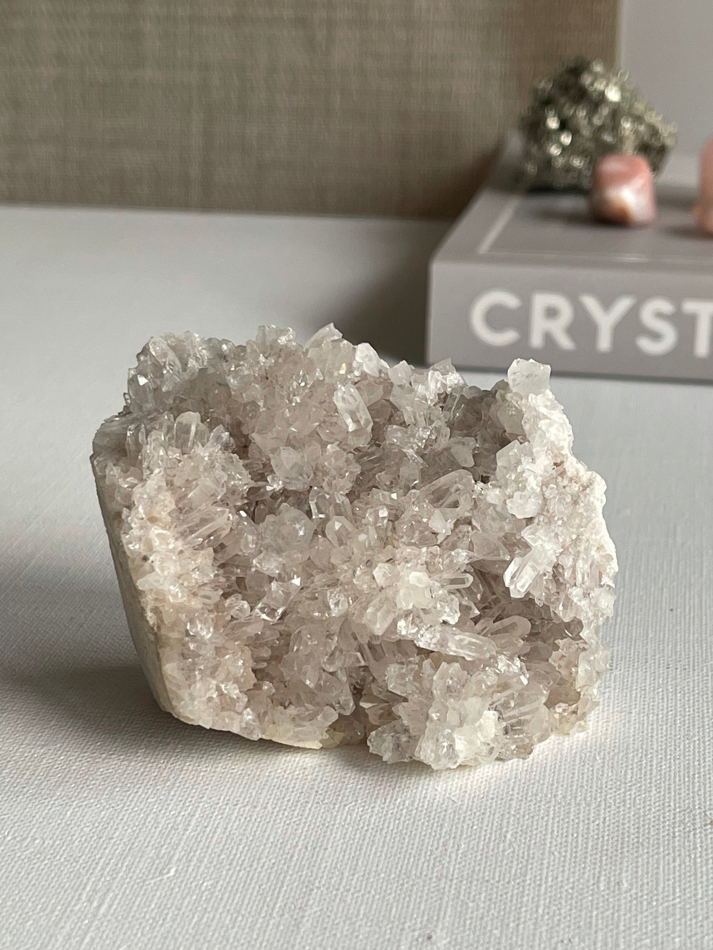 Clear Quartz Cluster (0.202g) || Healing