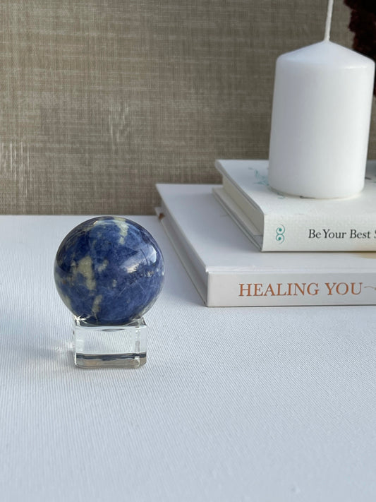 Sodalite Spheres || Clarity