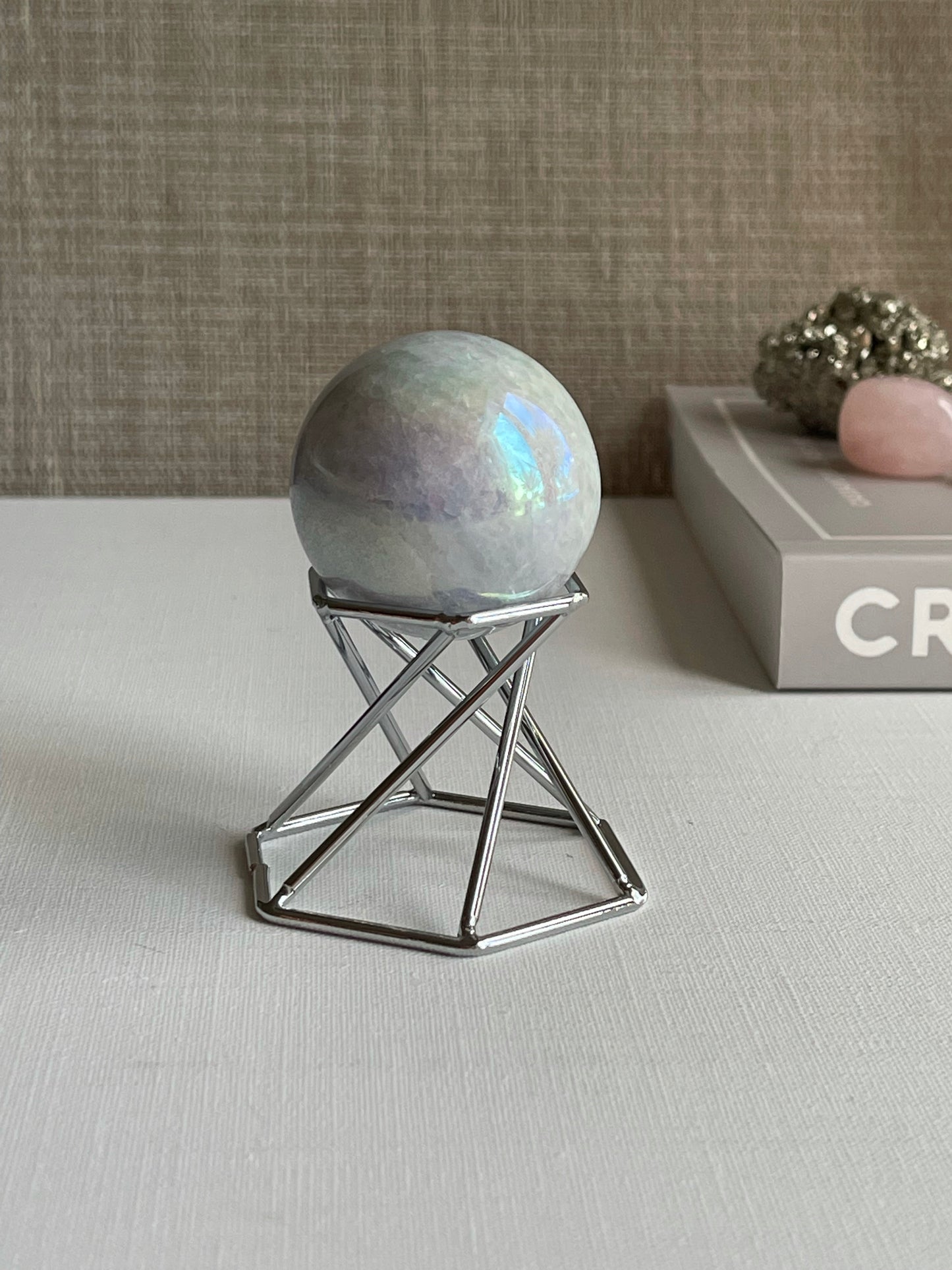 Metal Sphere Stand || Hexagon