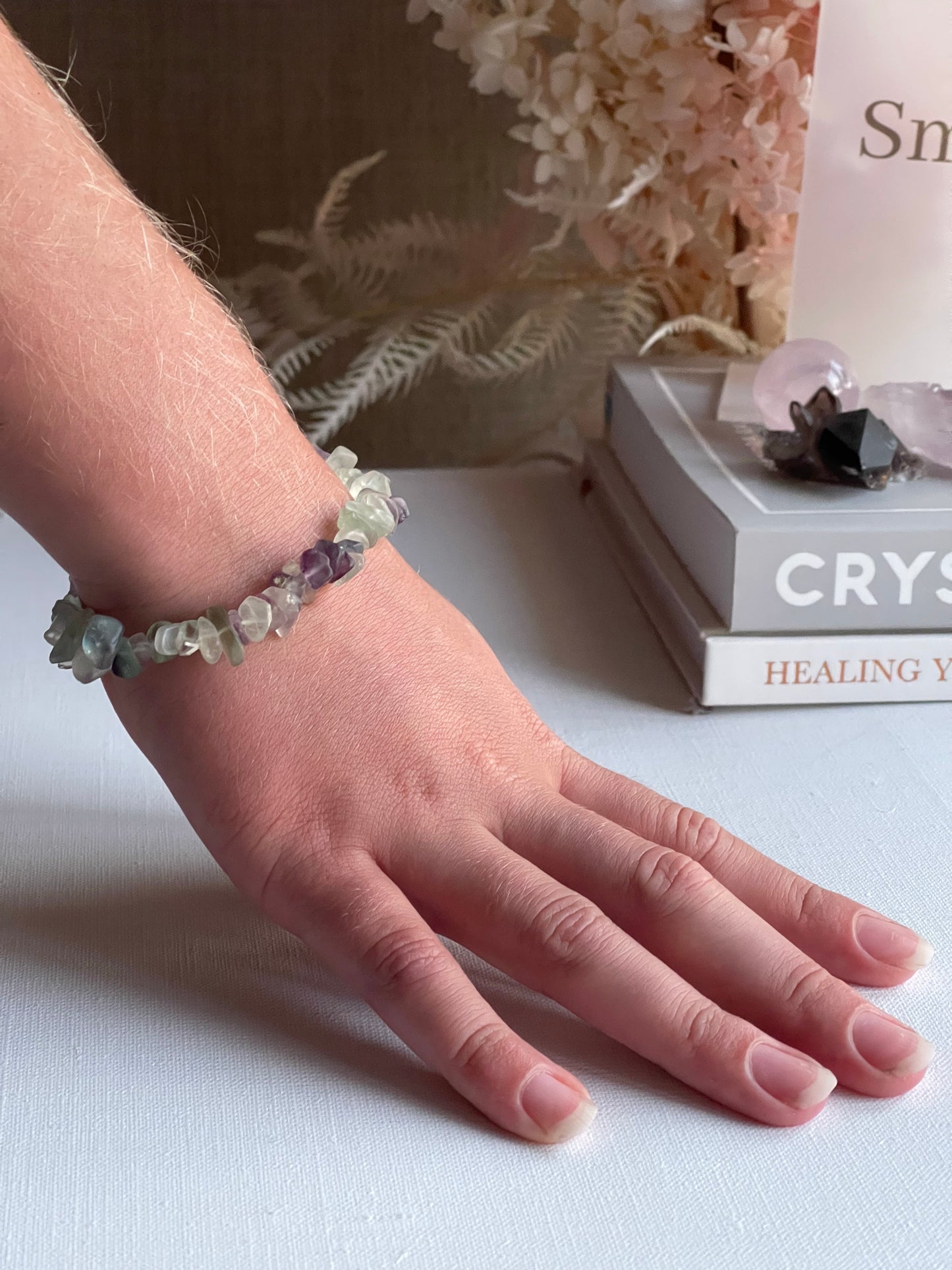 Fluorite Chip Bracelet || Truth