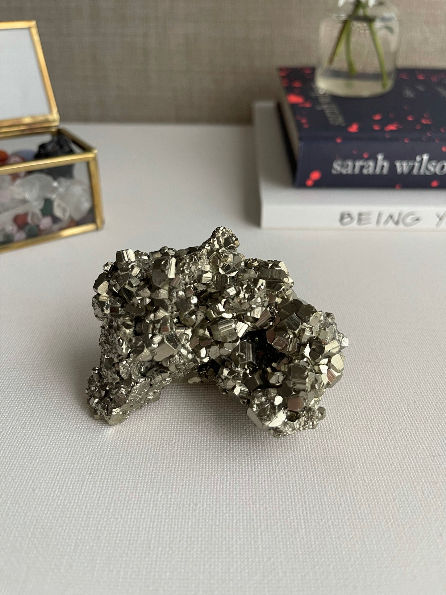 Pyrite Cluster (.266g) || Wealth