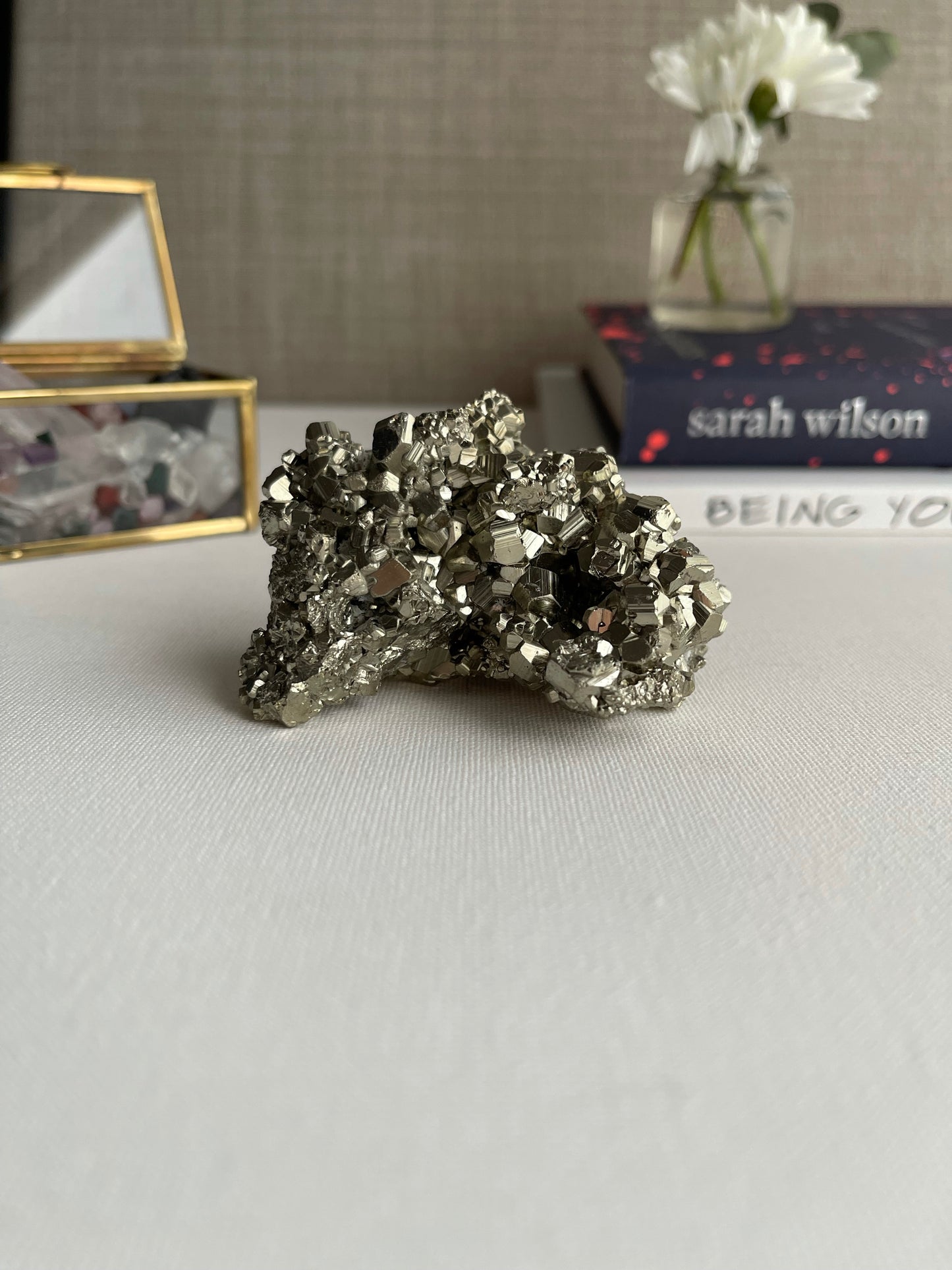 Pyrite Cluster (.266g) || Wealth