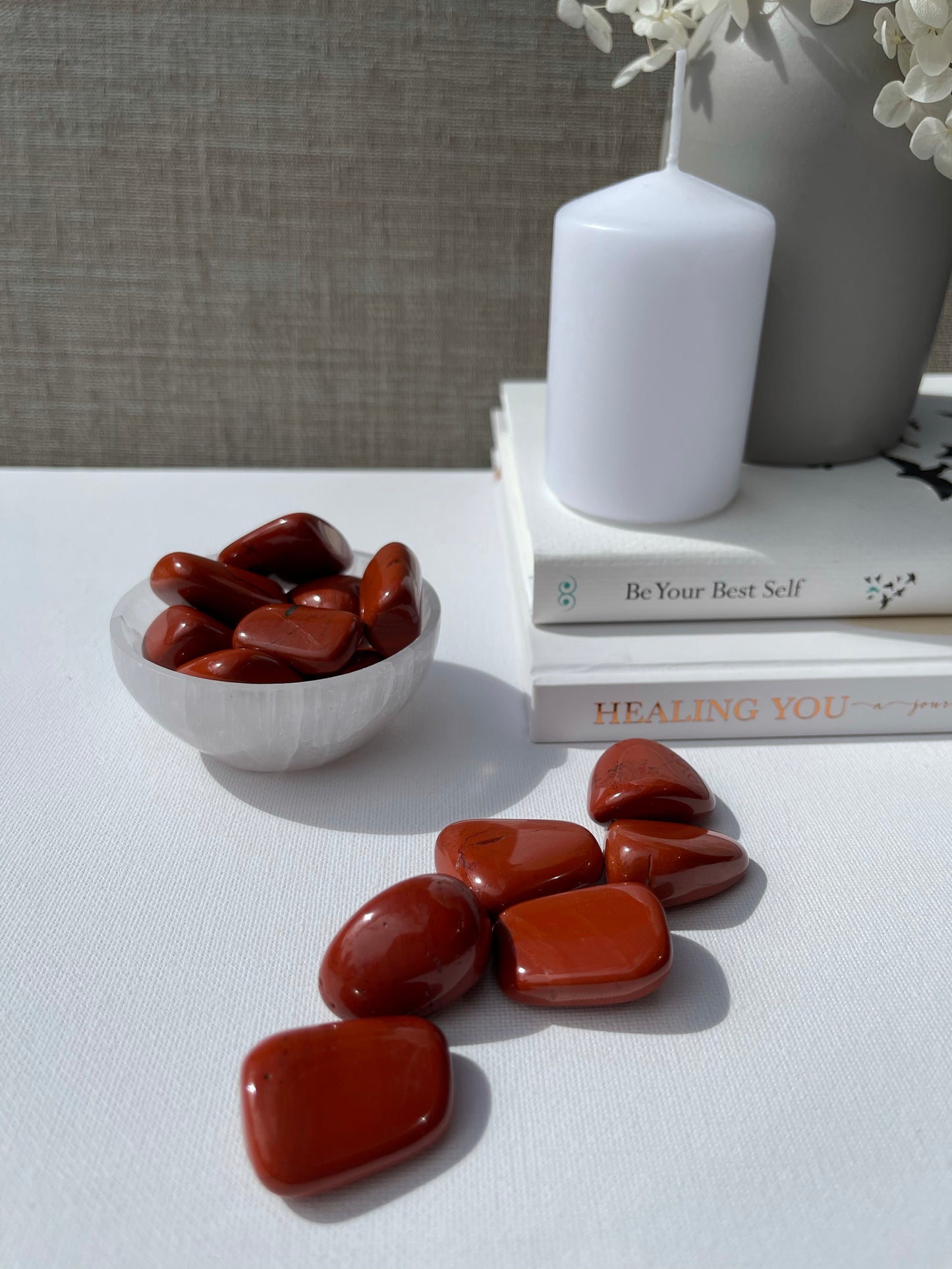 Red Jasper Tumble || Nurturing