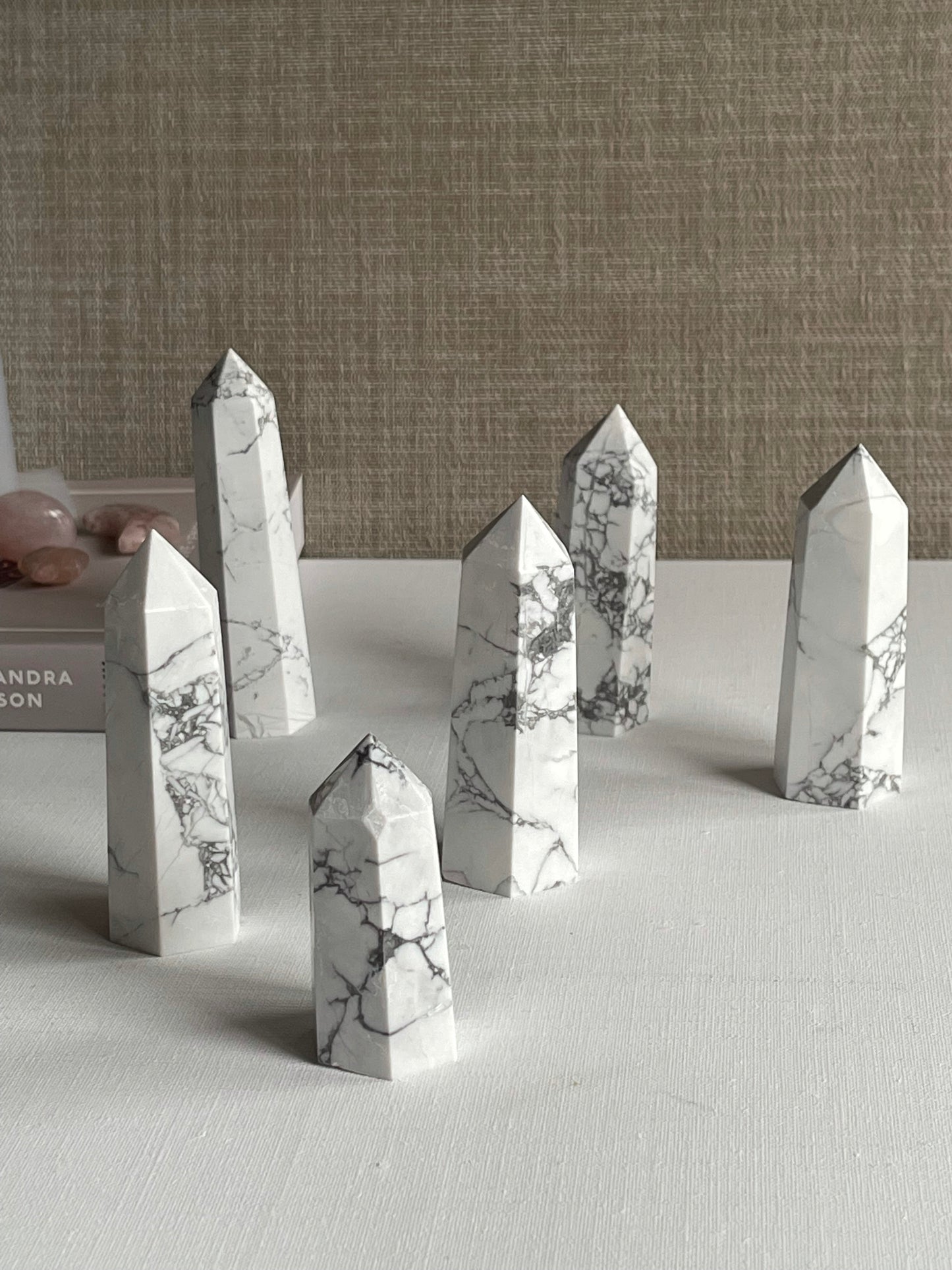 Howlite Points || Creativity