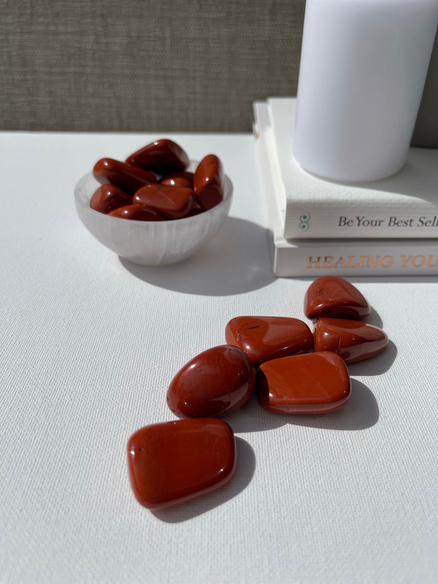 Red Jasper Tumble || Nurturing