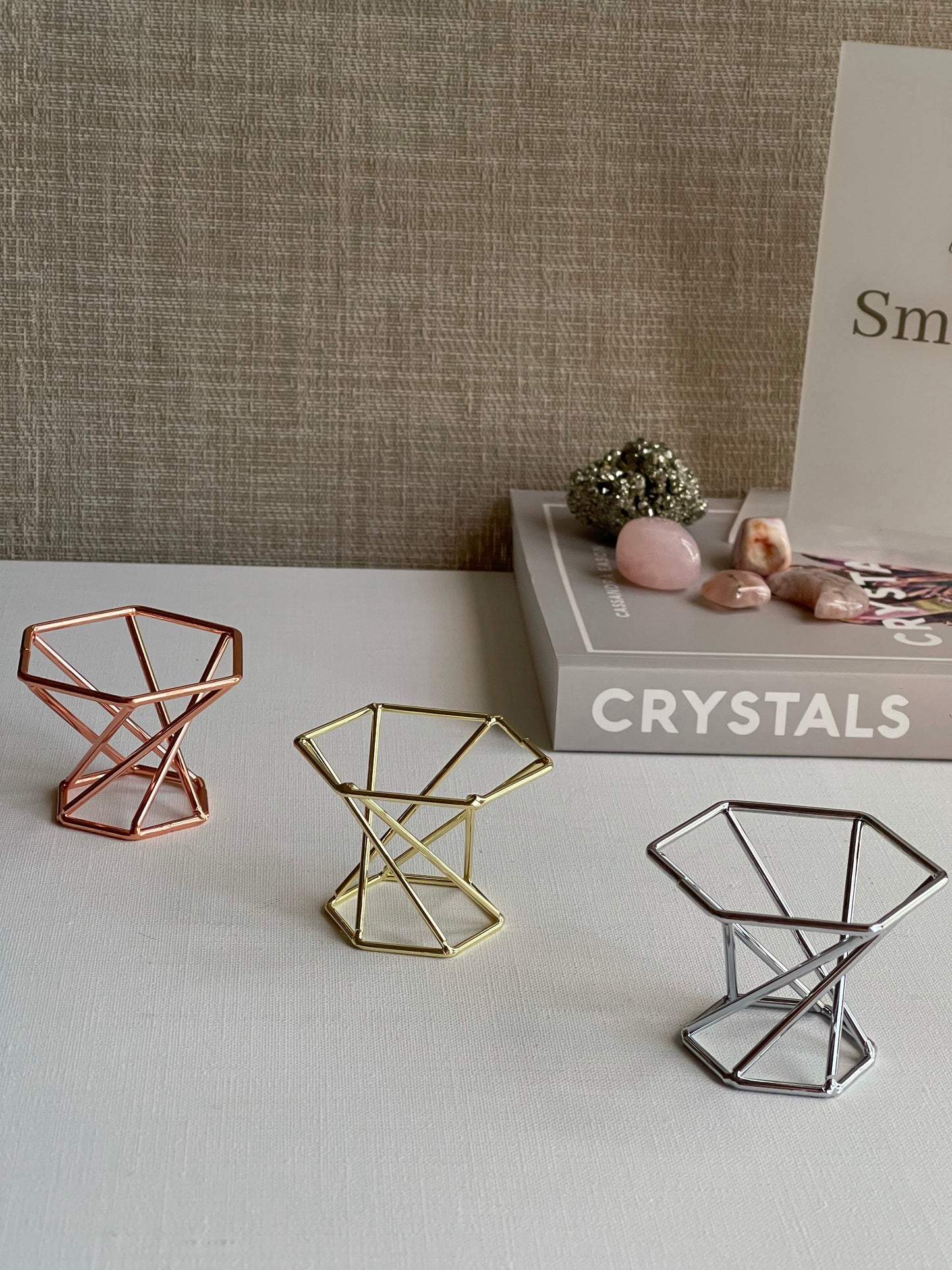 Metal Sphere Stand || Hexagon