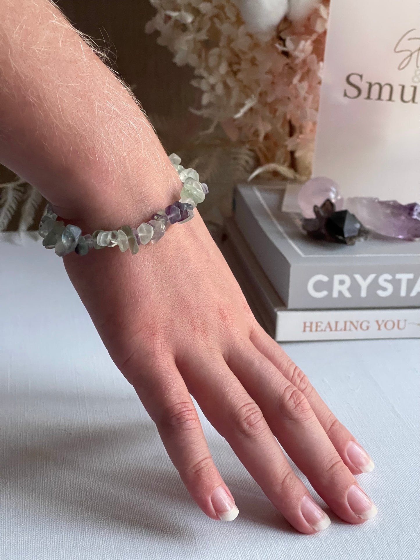 Fluorite Chip Bracelet || Truth