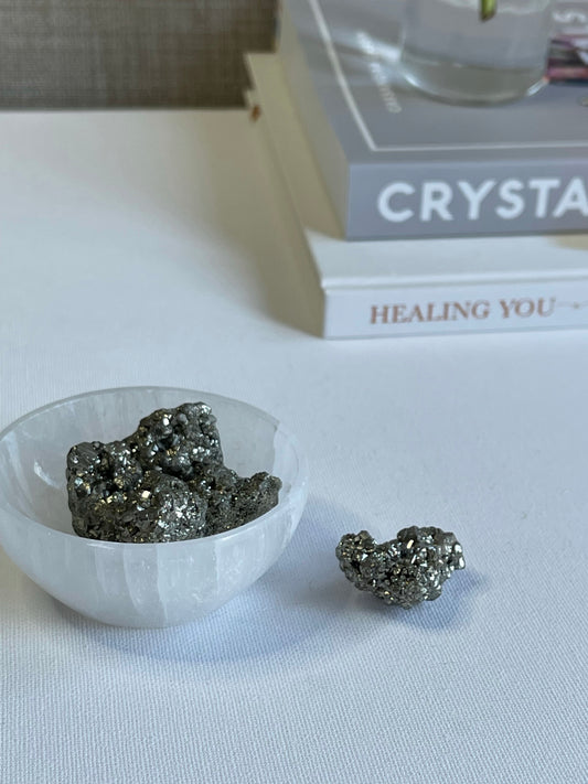 Pyrite Raw Nuggets || Wealth