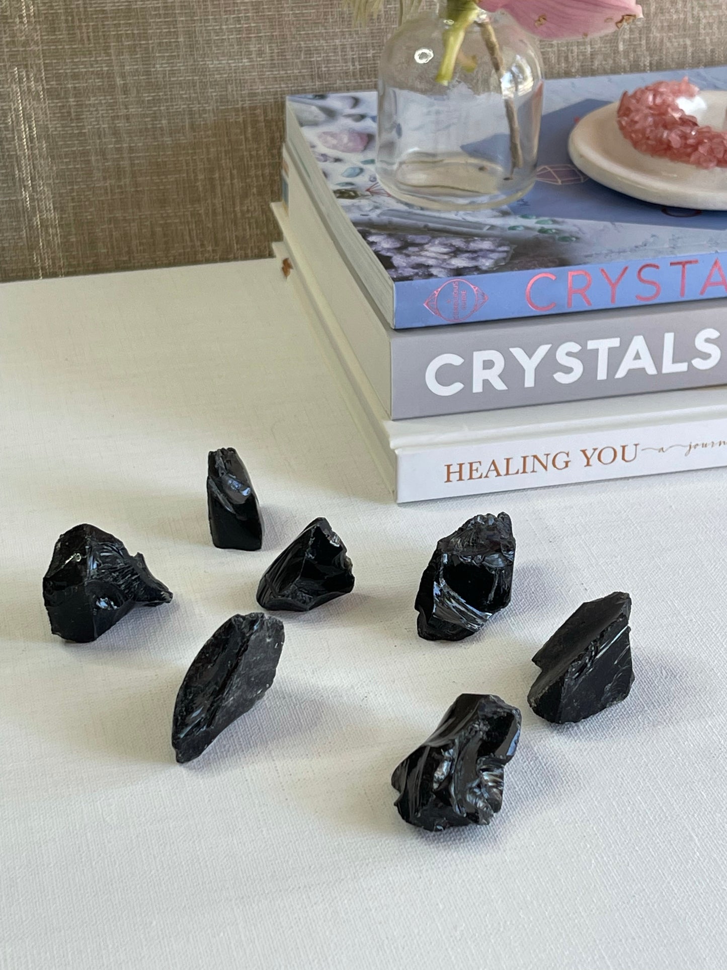Black Obsidian Rough || Healing