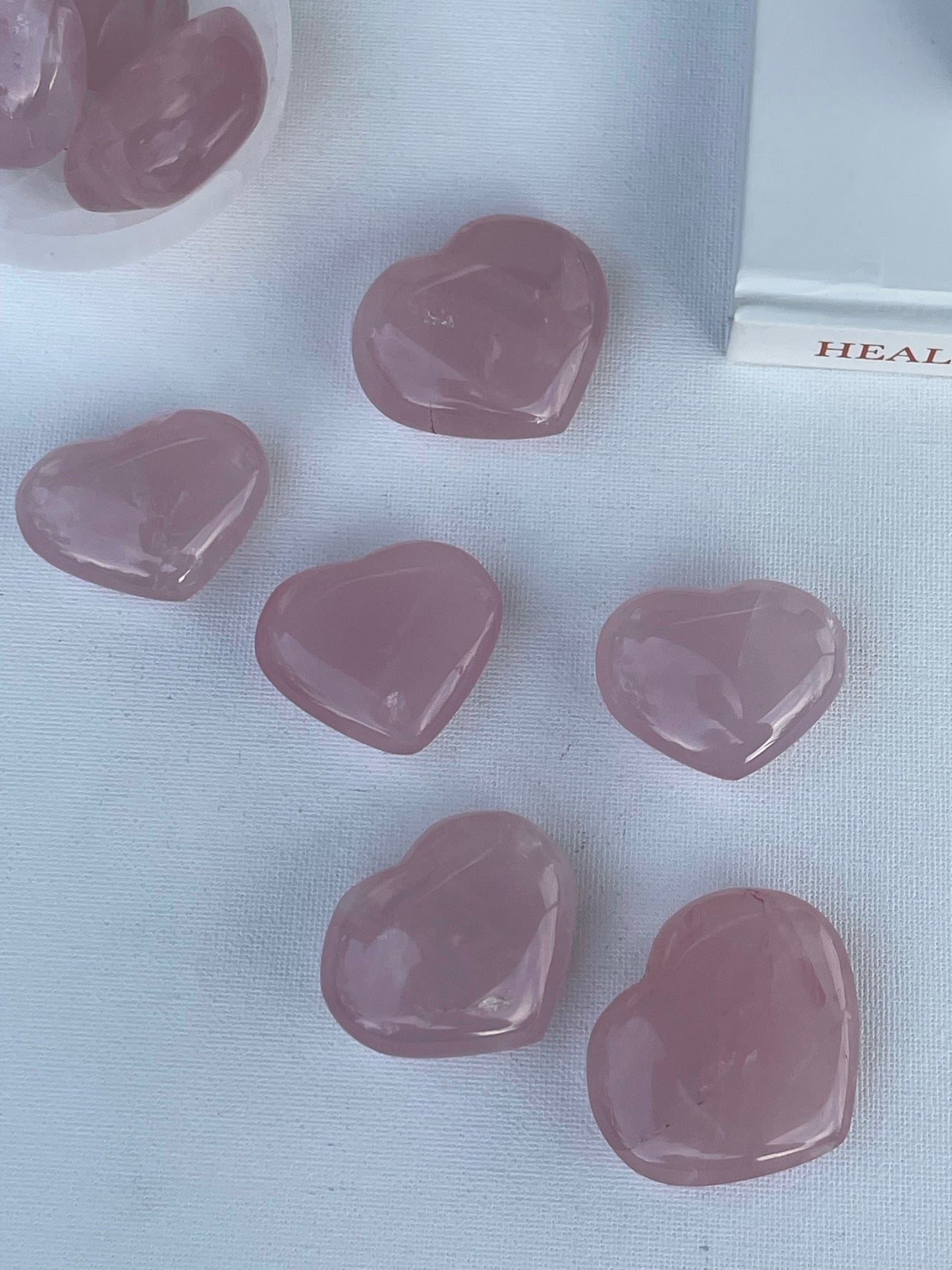 Rose Quartz Hearts || Unconditional Love