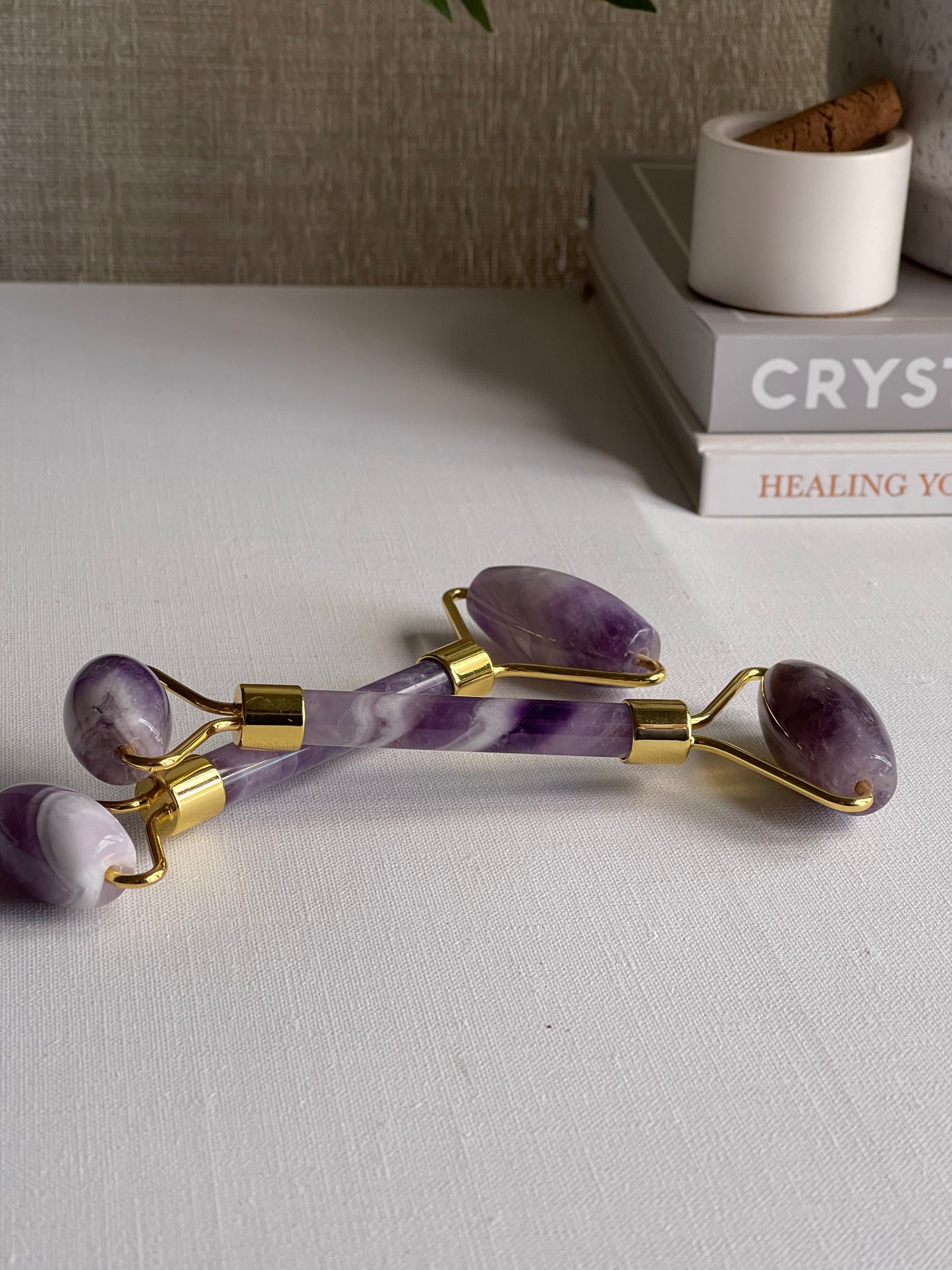 Crystal Face Roller || Massage Tool