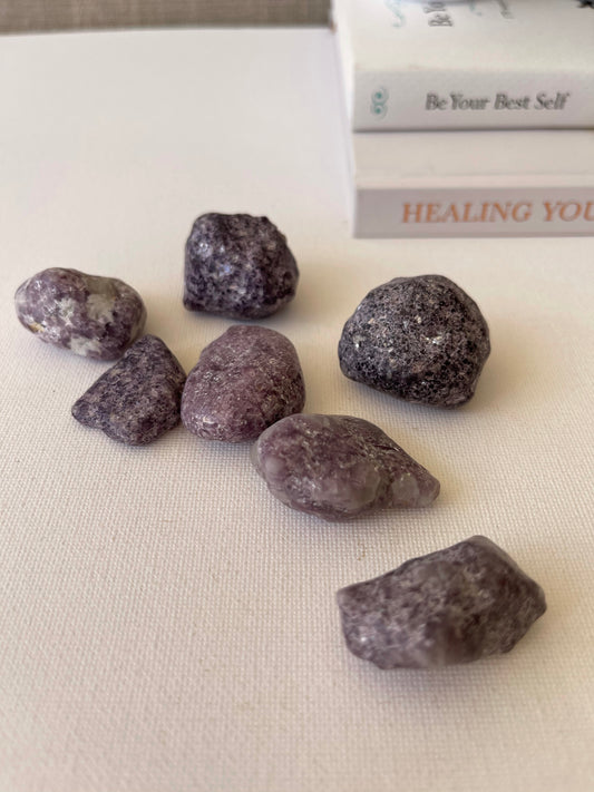 Lepidolite Tumble || Transition