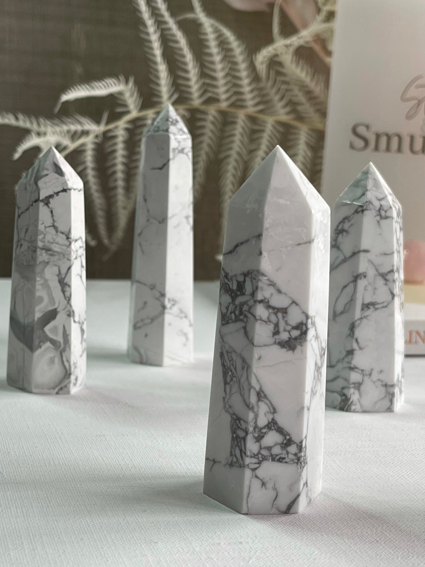 Howlite Points || Creativity